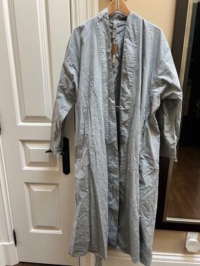 Skims light Gray woven robe
